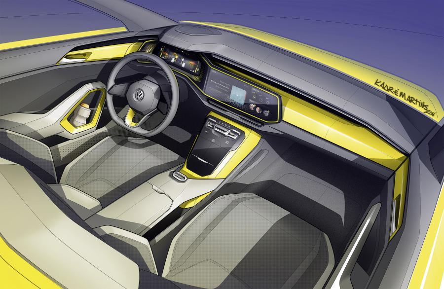 Volkswagen T-Cross Breeze Concept 2016 года  (фото 17 из 40)